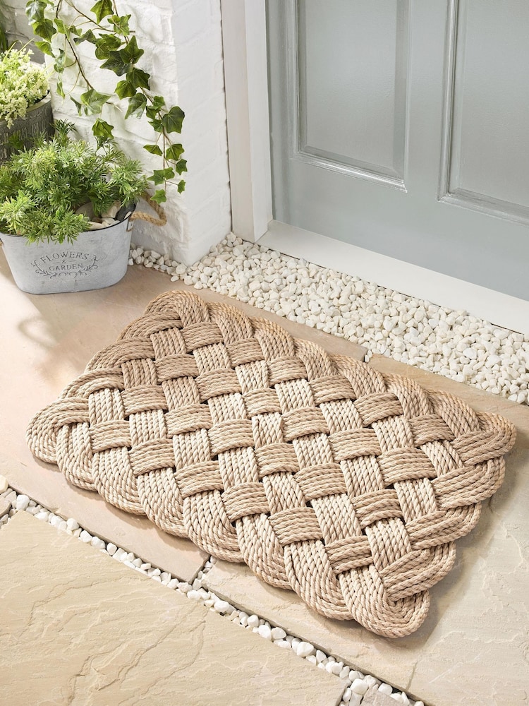 My Mat Sand Lovers Knot Rope Doormat - Image 1 of 3 My Mat Sand Lovers Knot Rope Doormat - Image 1 of 3