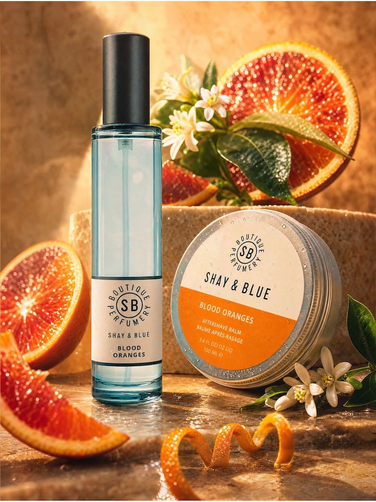 Shay & Blue Blood Oranges Ritual Gift Set (Worth £60) - Image 1 of 1 Shay & Blue Blood Oranges Ritual Gift Set (Worth £60) - Image 1 of 1