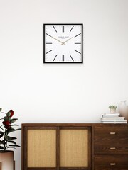 Thomas Kent Clocks White Garrick Grand Wall Clock - Image 1 of 5