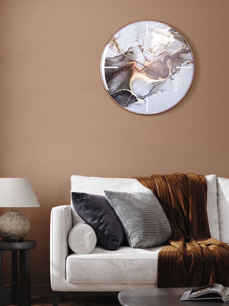 Thomas Kent Clocks Copper Oyster Grand Wall Clock - Image 1 of 4