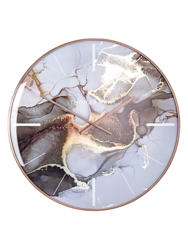 Thomas Kent Clocks Copper Oyster Grand Wall Clock - Image 2 of 4