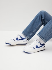 Nike White/Blue Gamma Force Trainers - Image 1 of 12
