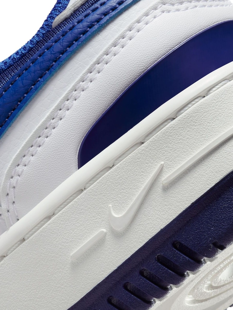 Nike White/Blue Gamma Force Trainers - Image 12 of 12