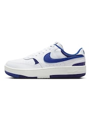 Nike White/Blue Gamma Force Trainers - Image 5 of 12