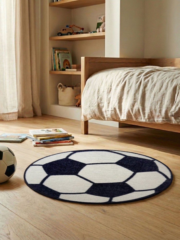 My Mat Black/White Football Mat - Image 1 of 4