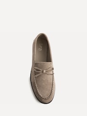Linzi Natural Truly Loafers With Bow Detail - Image 4 of 6