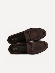 Linzi Brown Truly Loafers With Bow Detail - Image 5 of 5