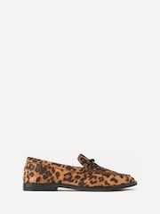 Linzi Animal Truly Loafers With Bow Detail - Image 2 of 6