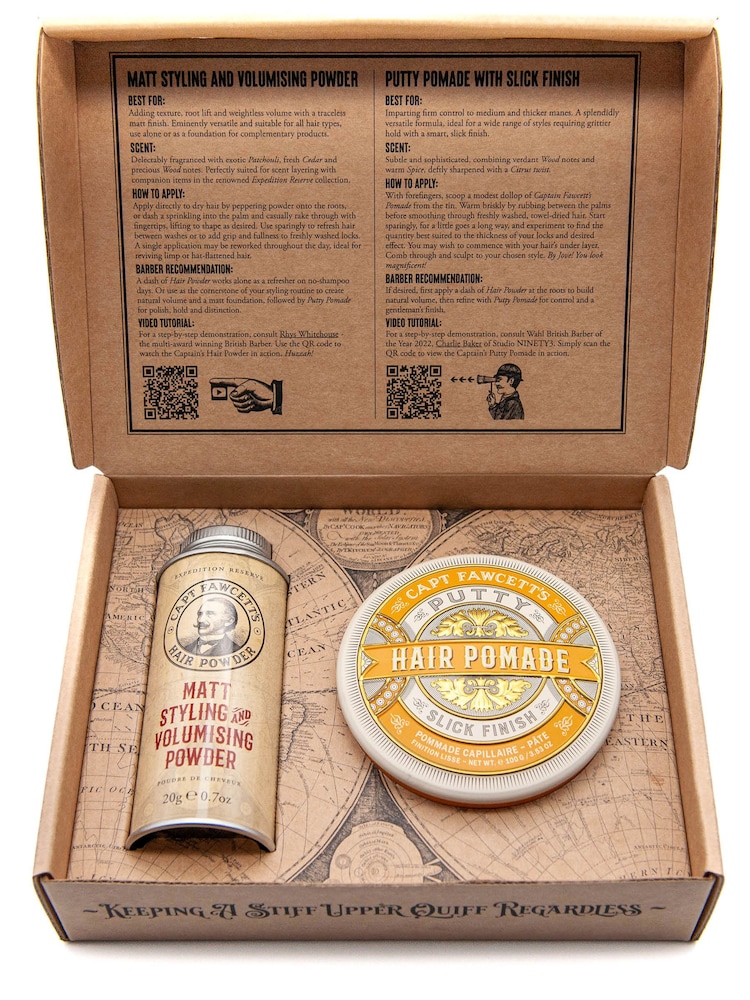 Captain Fawcett Hair Couture Gift Set (Worth £38) - Image 1 of 4 Captain Fawcett Hair Couture Gift Set (Worth £38) - Image 1 of 4