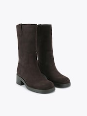KG Kurt Geiger Brown Stint Boots - Image 3 of 5