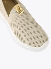 Kurt Geiger London Gold Lindie Trainers - Image 5 of 5