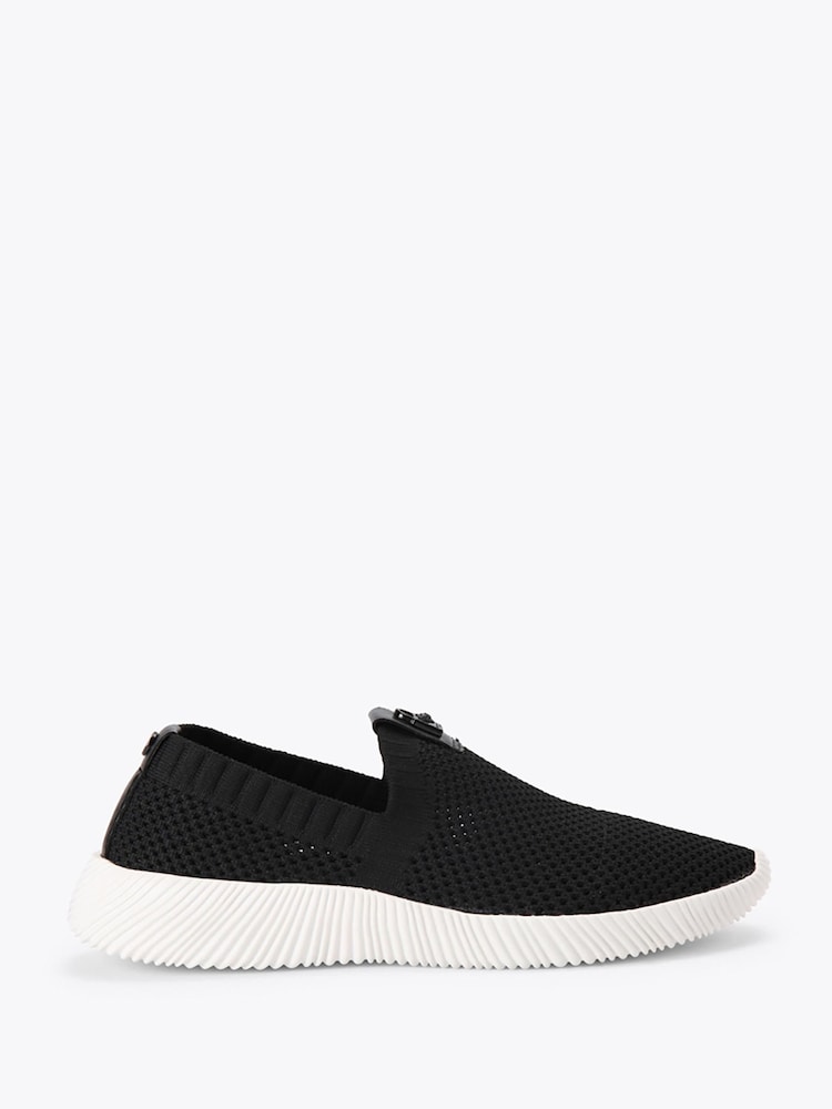 Kurt Geiger London Black Lindie Trainers - Image 1 of 5