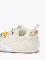 Kurt Geiger London Cream Kurt Bead Slim Runner Shoes - Image 4 of 5