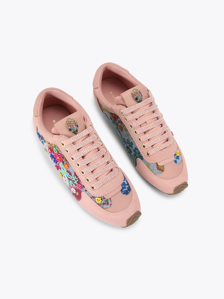 Kurt Geiger London Blue Islington Trainers - Image 2 of 4 Kurt Geiger London Blue Islington Trainers - Image 2 of 4