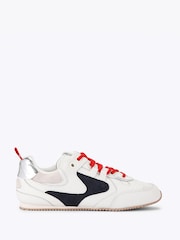 Kurt Geiger London White K Slim Runner Trainers - Image 1 of 4