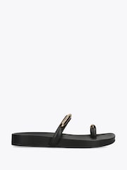 Dolce Vita Black Sayah Sandals - Image 1 of 4