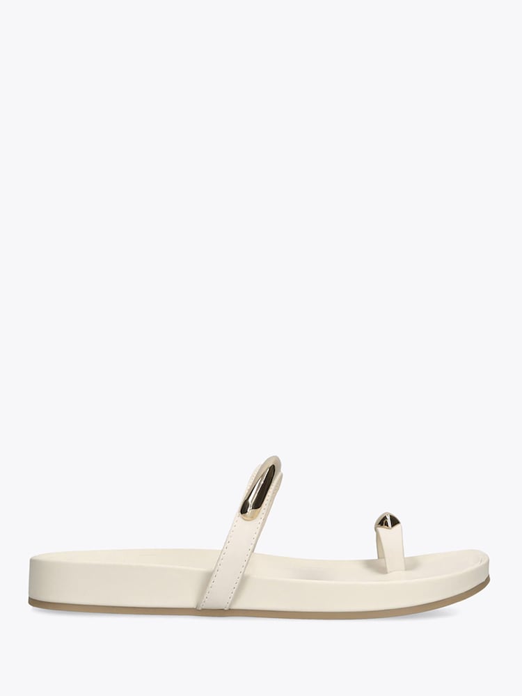 Dolce Vita White Sayah Sandals - Image 1 of 4 Dolce Vita White Sayah Sandals - Image 1 of 4