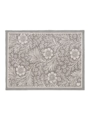 Hug Rug Grey Soft Florals Mat - Image 2 of 4