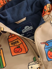 Juicebox Print Waterproof Fleece Lined Puddlesuit (3mths-7yrs) - Image 3 of 5