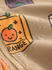 Juicebox Print Waterproof Fleece Lined Puddlesuit (3mths-7yrs) - Image 4 of 5