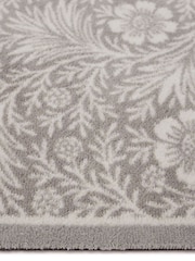 Hug Rug Grey Soft Florals Runner - Image 3 of 4
