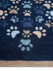 Hug Rug Blue Paws For Love Mat - Image 3 of 5