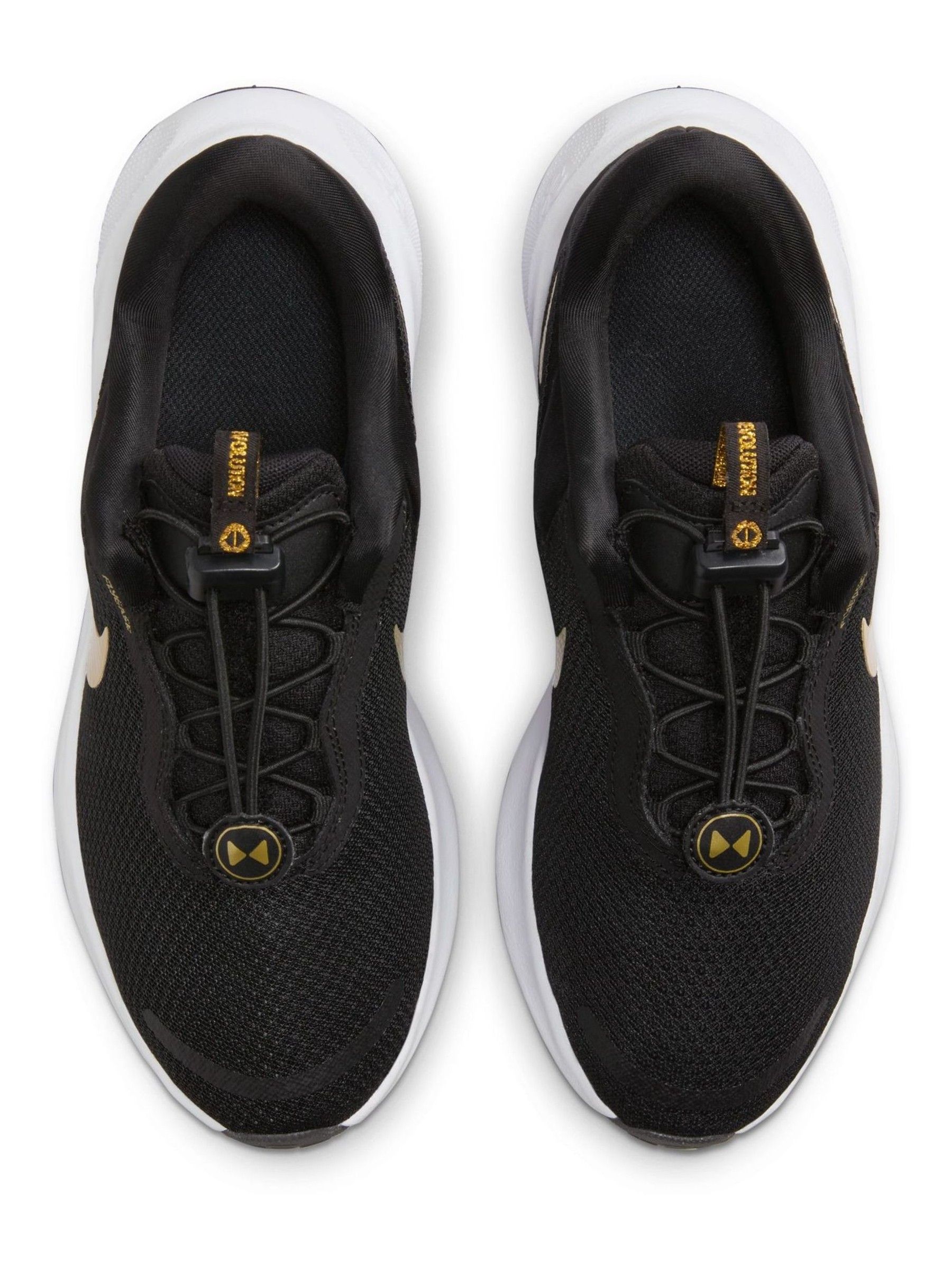 Revolution 3 ladies trainers black and gold outlet