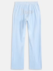Juicy Couture Velour Straight Leg Trackpants With Diamante Branding - Image 6 of 8