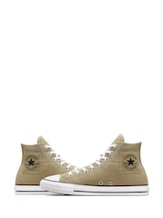 Converse Brown Chuck Taylor All Star High Trainers - Image 6 of 8