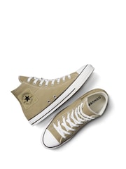 Converse Brown Chuck Taylor All Star High Trainers - Image 7 of 8