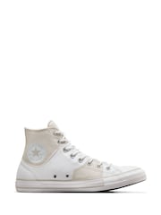 Converse White Chuck Taylor All Star High Trainers - Image 1 of 9