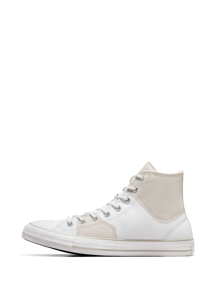 Converse White Chuck Taylor All Star High Trainers - Image 2 of 9