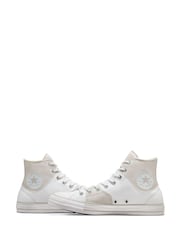 Converse White Chuck Taylor All Star High Trainers - Image 5 of 9