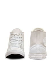 Converse White Chuck Taylor All Star High Trainers - Image 6 of 9