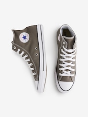 Gris - Zapatillas de deporte de corte alto Chuck Taylor All Star de Converse - Imagen 5 de 9