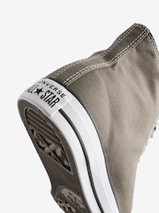 Gris - Zapatillas de deporte de corte alto Chuck Taylor All Star de Converse - Imagen 8 de 9