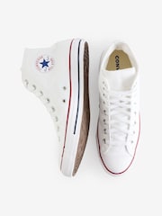 أحذية رياضية Chuck Taylor عالية بنجمة مقاس واسع من Converse - صورة 5 من 9
