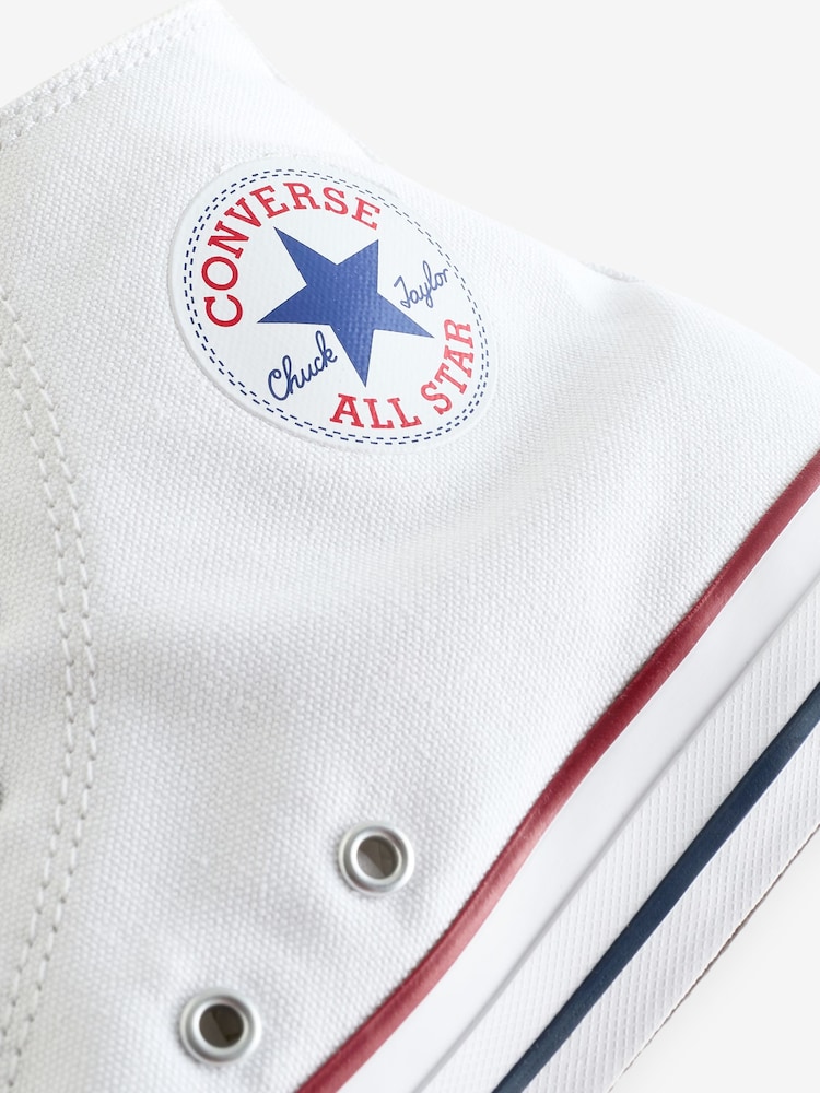 أحذية رياضية Chuck Taylor عالية بنجمة مقاس واسع من Converse - صورة 9 من 9