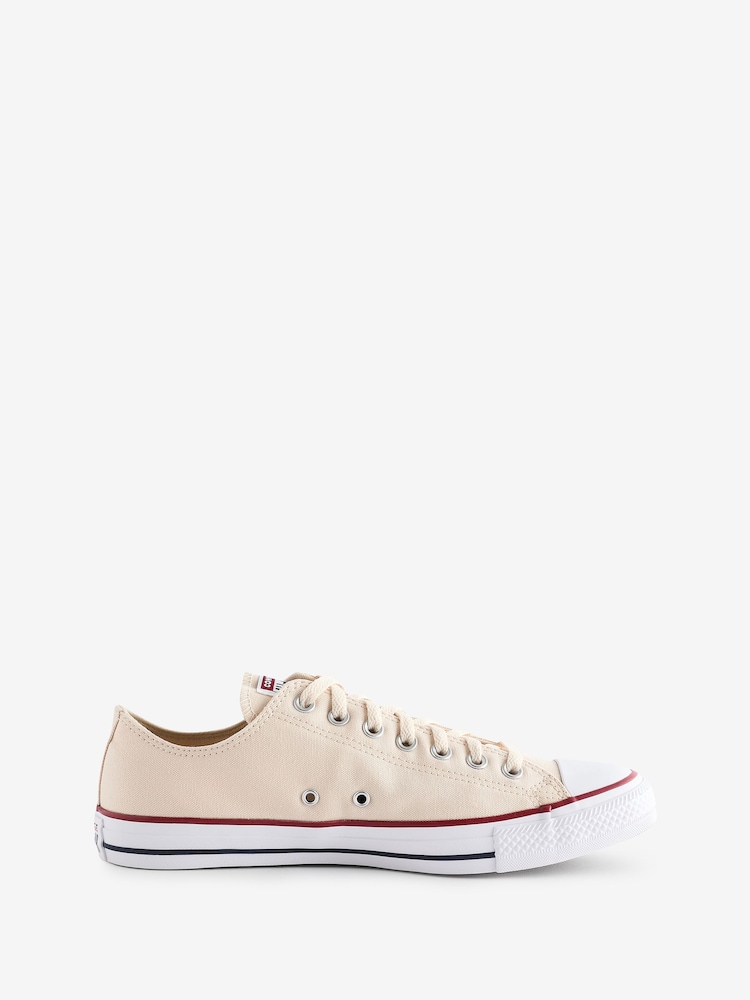 Converse Natural Chuck Taylor All Star Low Trainers - Image 1 of 9