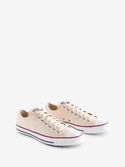 Converse Natural Chuck Taylor All Star Low Trainers - Image 3 of 9