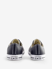 Converse Black Leather Chuck Taylor All Star Low Trainers - Image 15 of 21