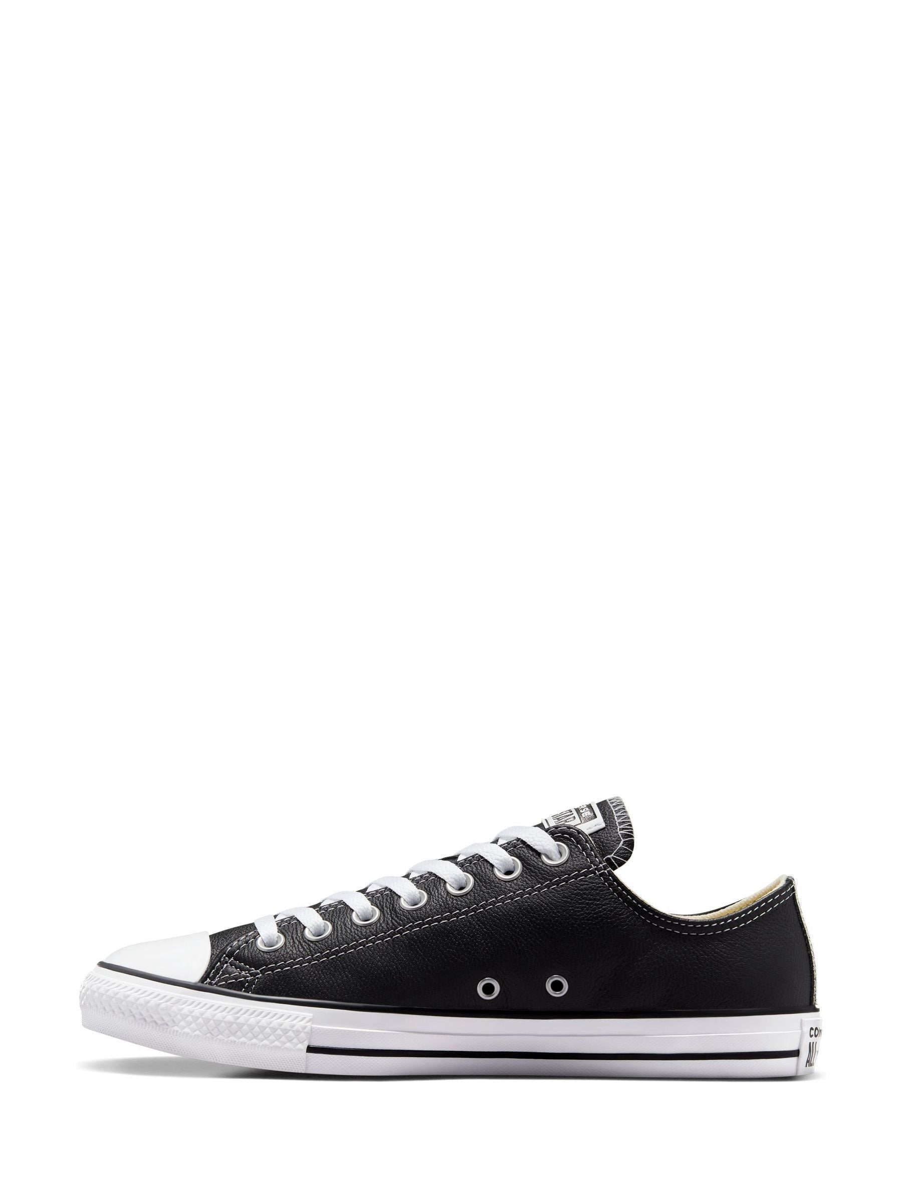 Low top converse all black online