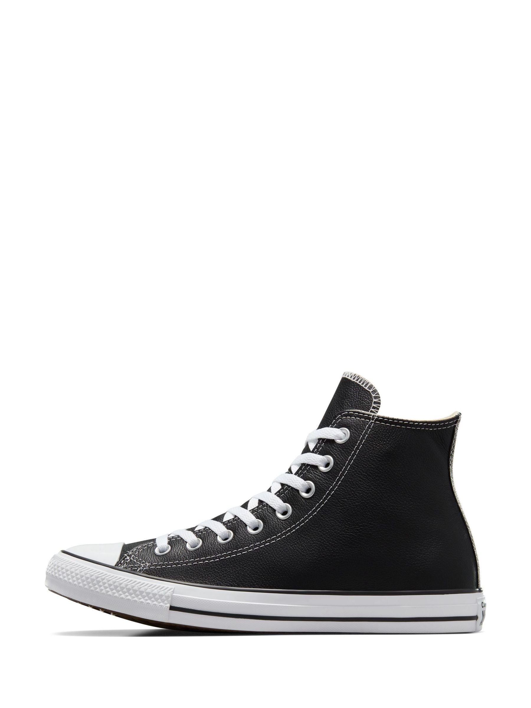 Buy Converse Black Leather Chuck Taylor All Star High Top Trainers from  Next USA