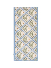 Hug Rug Beige Daisy Trellis Runner - Image 2 of 4