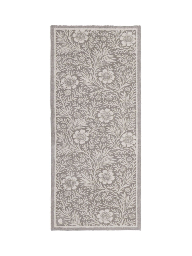 Hug Rug Natural Folk Floral Runner - Image 2 of 4 Hug Rug Natural Folk Floral Runner - Image 2 of 4