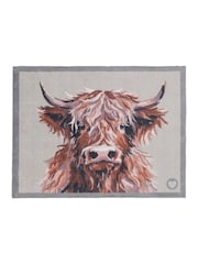 Hug Rug Beige Heritage Highland Cow Doormats - Image 2 of 4
