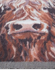 Hug Rug Beige Heritage Highland Cow Doormats - Image 3 of 4