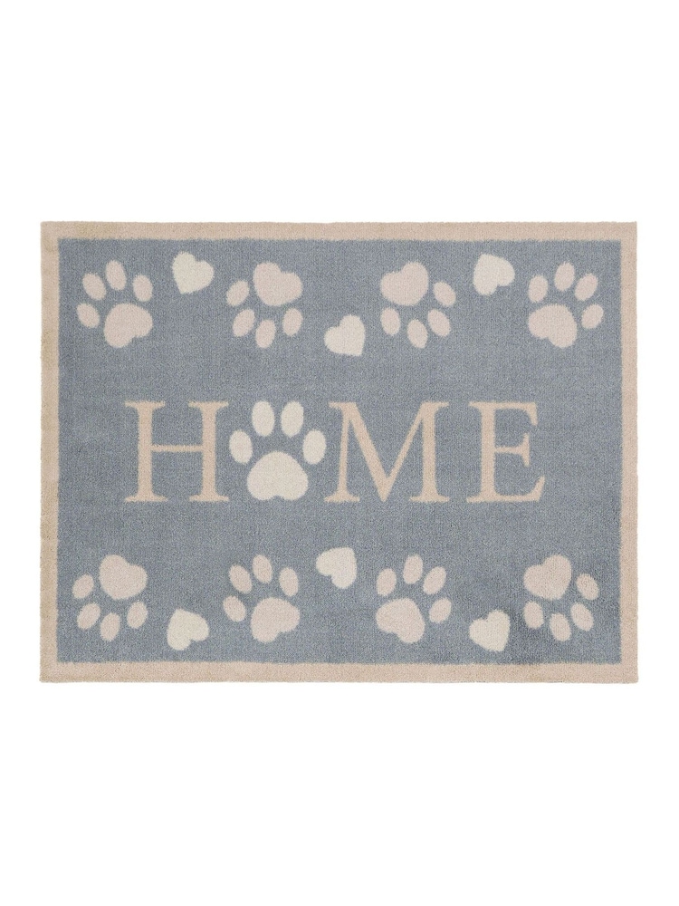 Hug Rug Blue Home Paws Doormats - Image 2 of 4 Hug Rug Blue Home Paws Doormats - Image 2 of 4