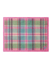 Hug Rug Pink Green Tartan Doormat - Image 2 of 5