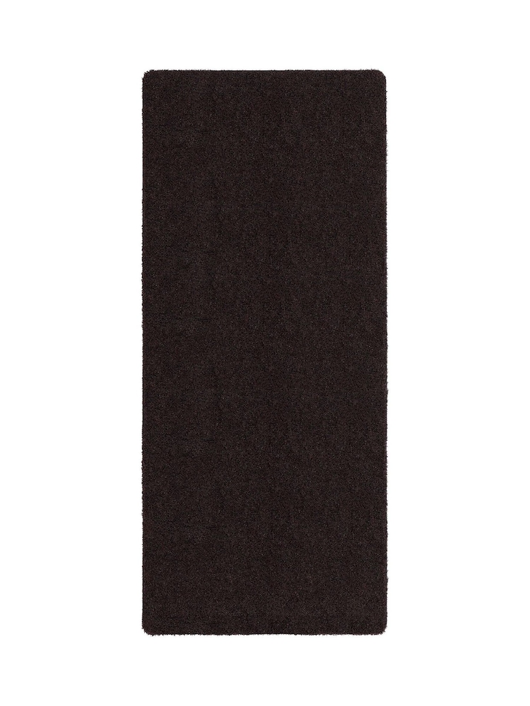 Hug Rug Espresso Brown Plains Runner - Image 2 of 6